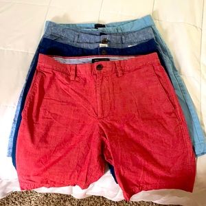 Four pairs of barely worn, like new shorts.